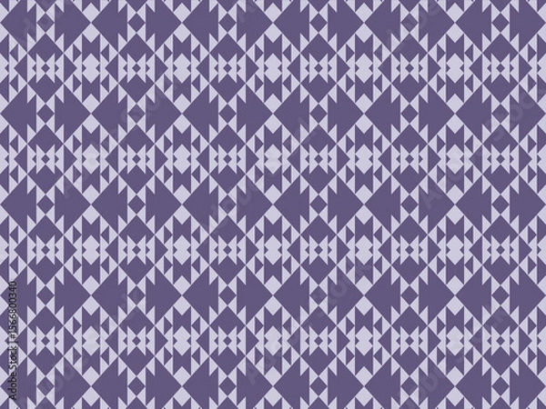 Obraz seamless knitted pattern