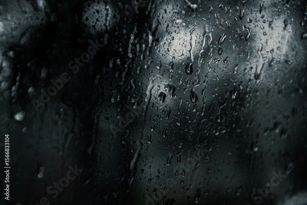 Obraz 雨の日の夕方