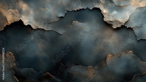 Fototapeta Rich colors and textures intertwine to create a captivating and dynamic abstract backdrop