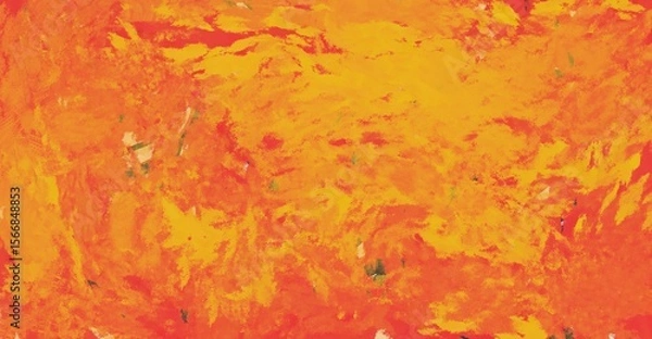 Obraz Background texture in orange and red like embers