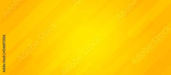 Fototapeta Solid Yellow Background with Subtle Diagonal Light Yellow Lines and Shapes, Forming a Gradient Transition and Dynamic Depth Effect for a Clean, Minimalist, Textured Abstract Design