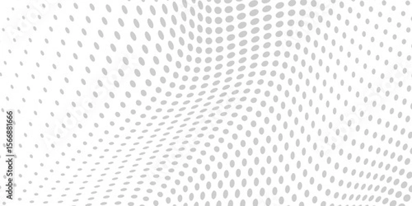 Fototapeta Vintage Halftone Background. Fade Distressed Overlay. Modern Texture. dots modern