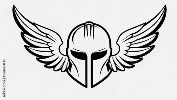 Obraz  winged helmet