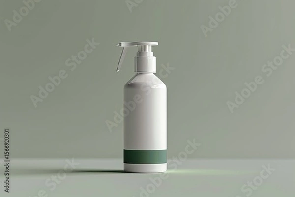 Fototapeta Detailed Visual  of Push Pull Cap Dispenser Bottle Mockup