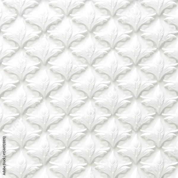 Fototapeta white seamless diamond texture pattern