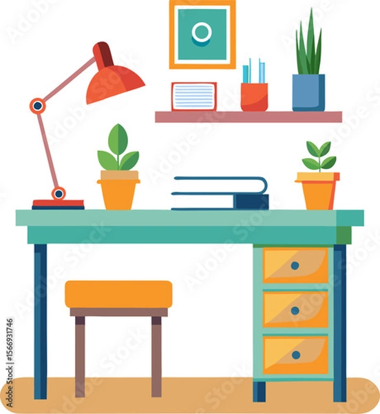 Fototapeta Desk icon
