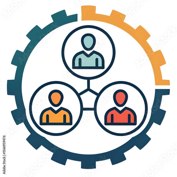 Obraz social network connection