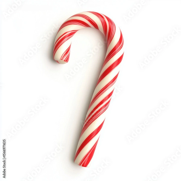 Obraz candy cane isolated on white