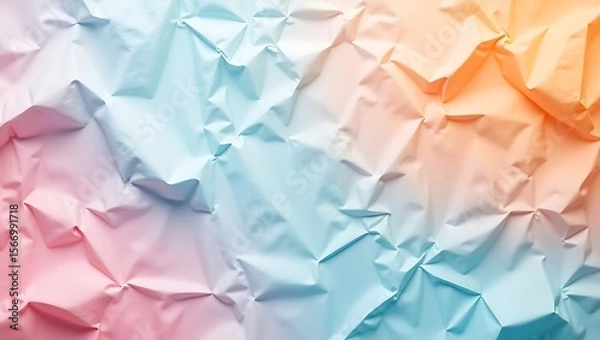 Fototapeta Abstract colorful paper texture background. Generative Ai.
