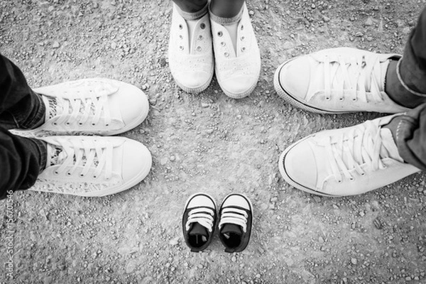 Obraz Espera en pie derecho