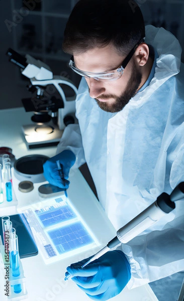 Obraz Science in Focus: Precision in Action