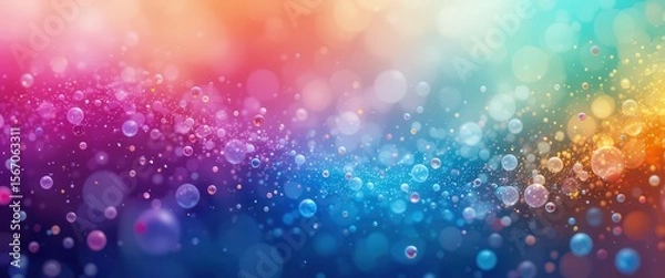 Obraz Colorful abstract background design for computer screens and digital devices