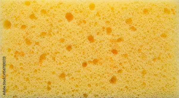 Obraz Yellow cleaning sponge surface texture