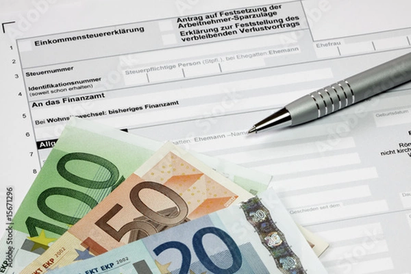 Fototapeta Serie Steuererklärung 1