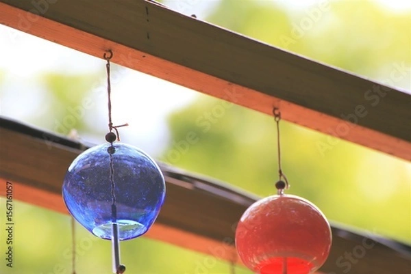 Obraz 日本の風鈴　涼イメージ