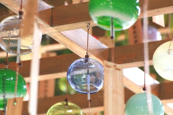 Obraz 日本の風鈴　涼イメージ