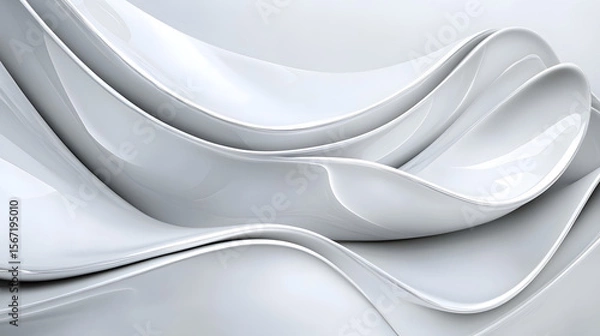 Fototapeta obstract white backround 