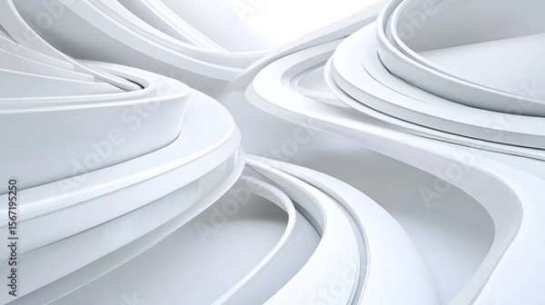 Fototapeta obstract white backround 