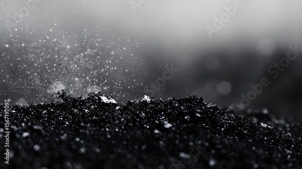 Fototapeta bokeh black backround