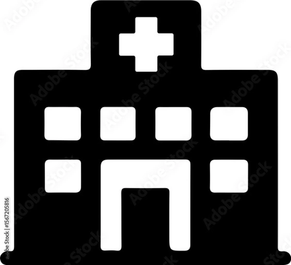 Obraz 병원 건물 아이콘