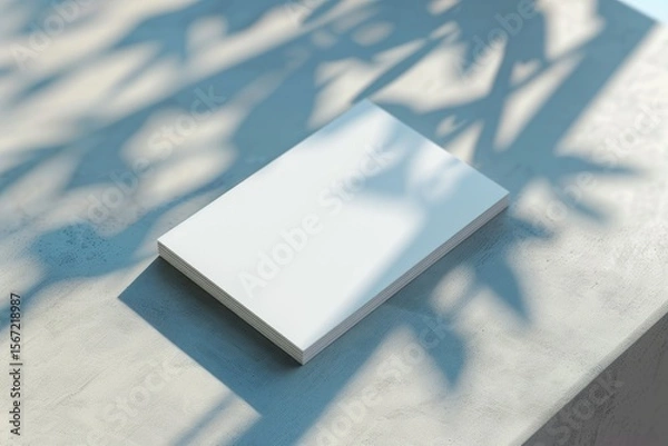 Obraz High Resolution Picture of Modern Business Card Mockup Design