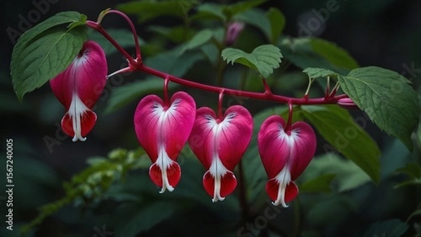 Fototapeta bleeding heart flower