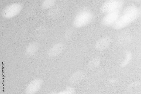 Fototapeta close up on white plain wall background texture with shadow of window from sunlight for ads and advertisement product such as cosmetic or content or goods design display concept