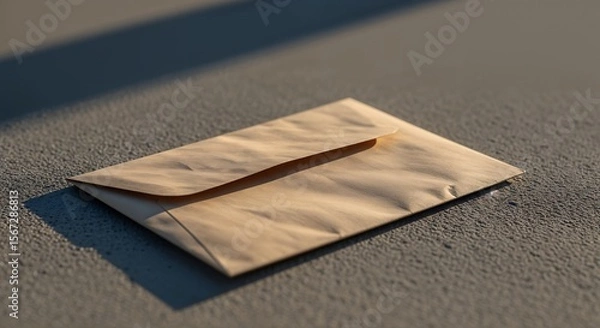Fototapeta envelopes on the street