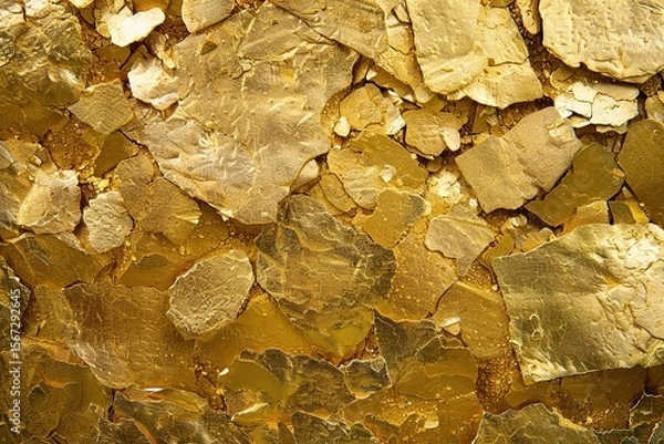Fototapeta Golden texture background, Ai Generated