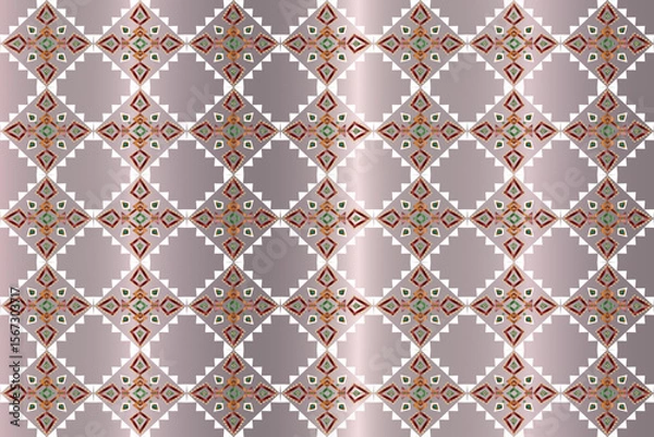 Obraz seamless geometric pattern