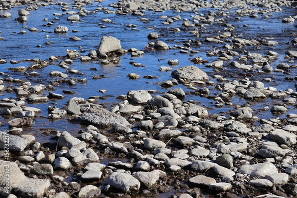 Obraz Water-related landscape photos. Perfect as background material.