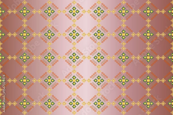Obraz vector seamless pattern with hearts