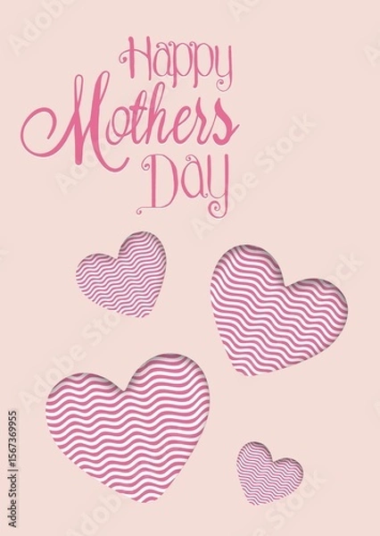 Obraz Vector for mom's celebration