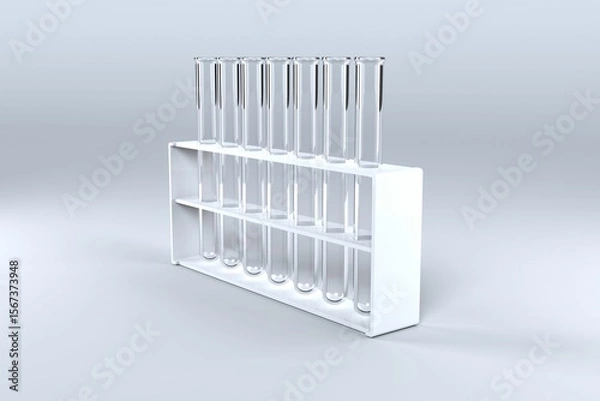 Fototapeta Test tube with chemical solution