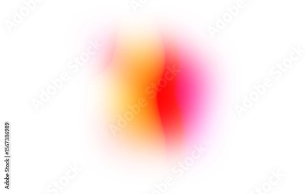 Obraz gradient blurred light shape