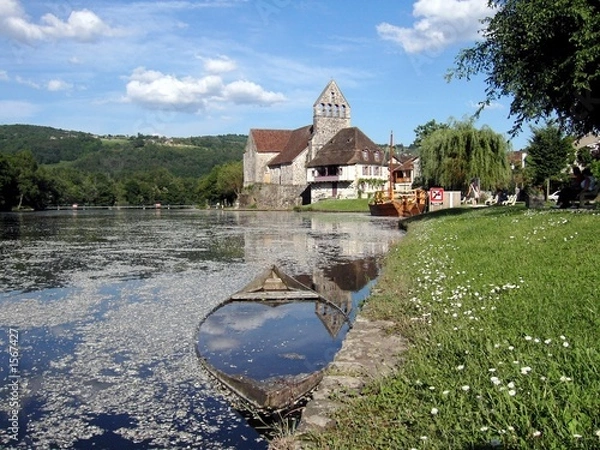 Fototapeta beaulieu sur dordogne
