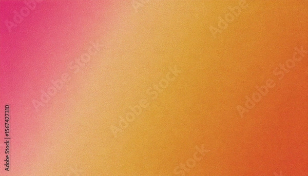 Fototapeta A vibrant gradient background transitions from pink to yellow