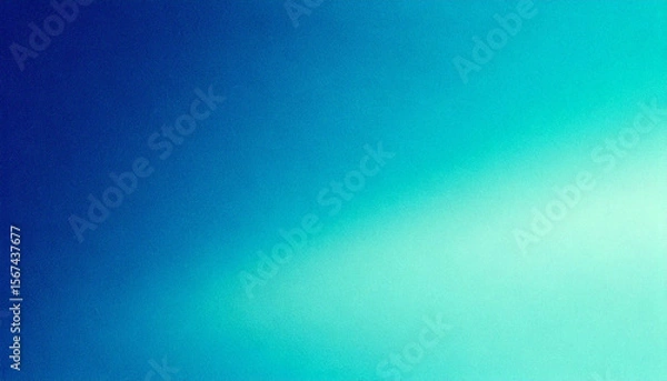 Obraz A subtle blue to cyan gradient background