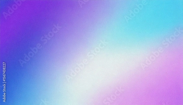 Obraz A smooth purple, blue, and pink gradient background
