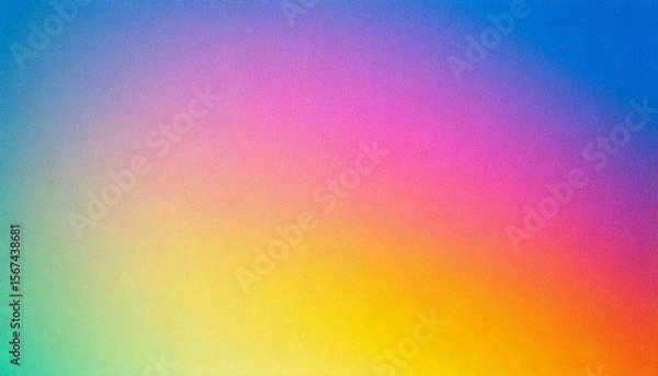 Obraz A vibrant rainbow gradient background image