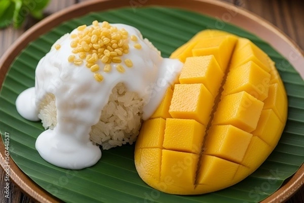 Fototapeta Mango Sticky Rice