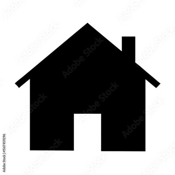Obraz house icon vector illustration
