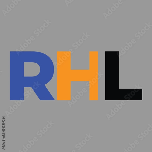 Obraz RHL Company Logo Design.eps