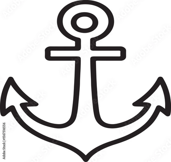Obraz 
Ship anchor