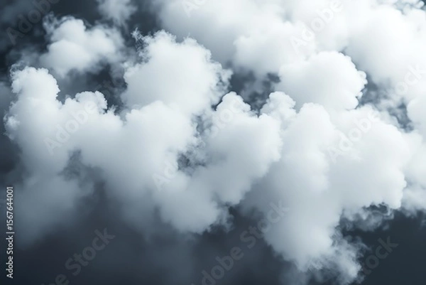 Fototapeta Abstract White Smoke Texture Background Beautiful Fog Design Idea