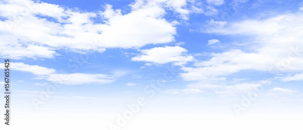 Fototapeta 青空と白い雲 