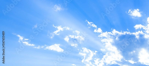 Fototapeta 青空と白い雲 