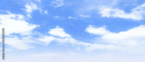 Fototapeta 青空と白い雲 