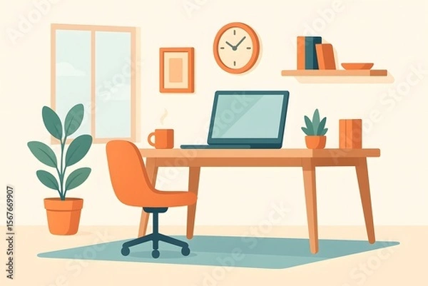 Fototapeta office space