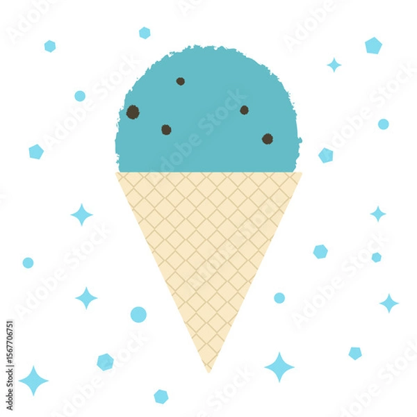 Obraz アイス、チョコミント